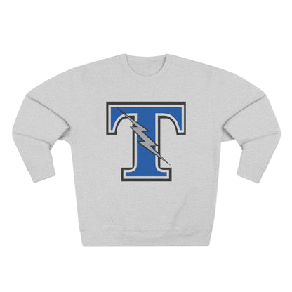 Tartan Titans Blue T Lightning Logo Sweatshirt