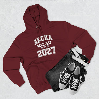 Anoka "Class of 2027" Hoodie — Three-Panel Fleece Pullover