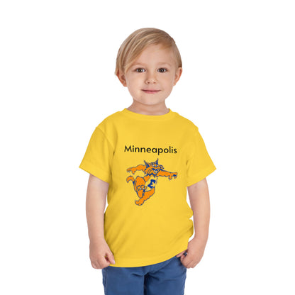 Minneapolis Edison Tommies Playful Toddler Short Sleeve Tee