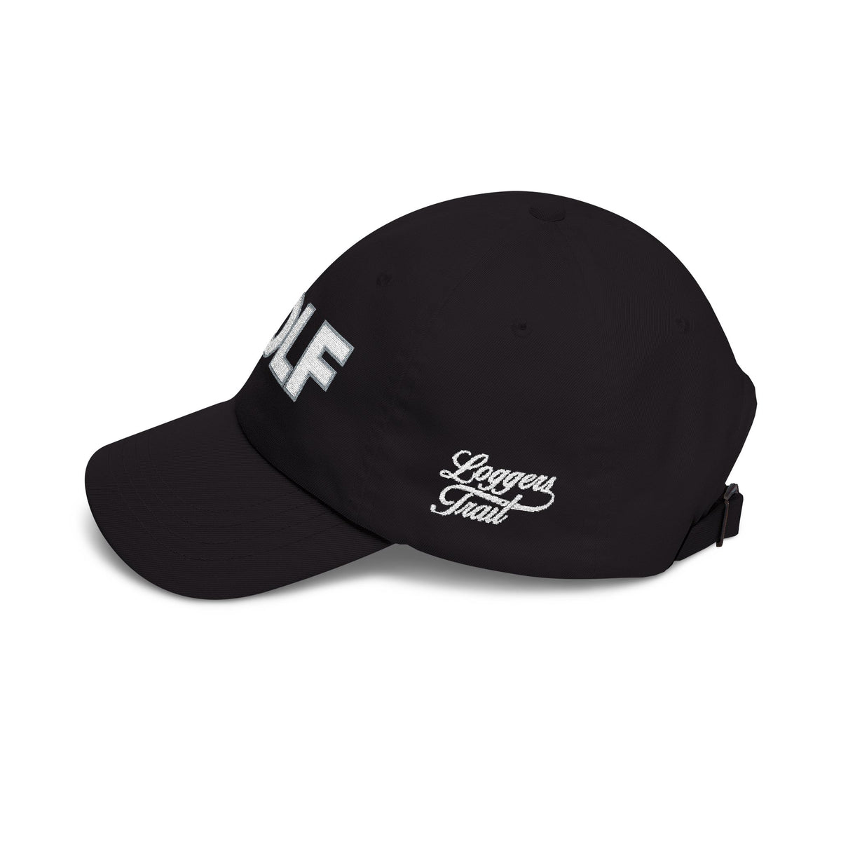 Loggers Trail 'GOLF' Cap — Vintage Fuzzy Lettering