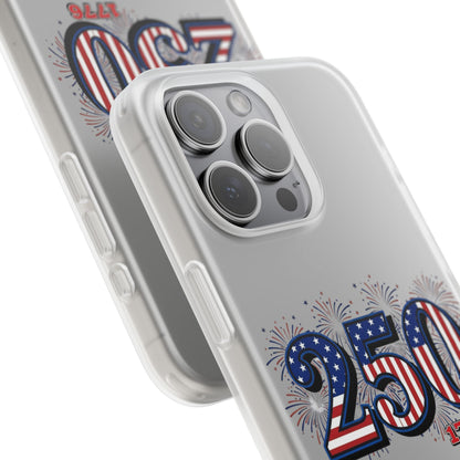 American Flag iphone case 250th Anniversary Fireworks