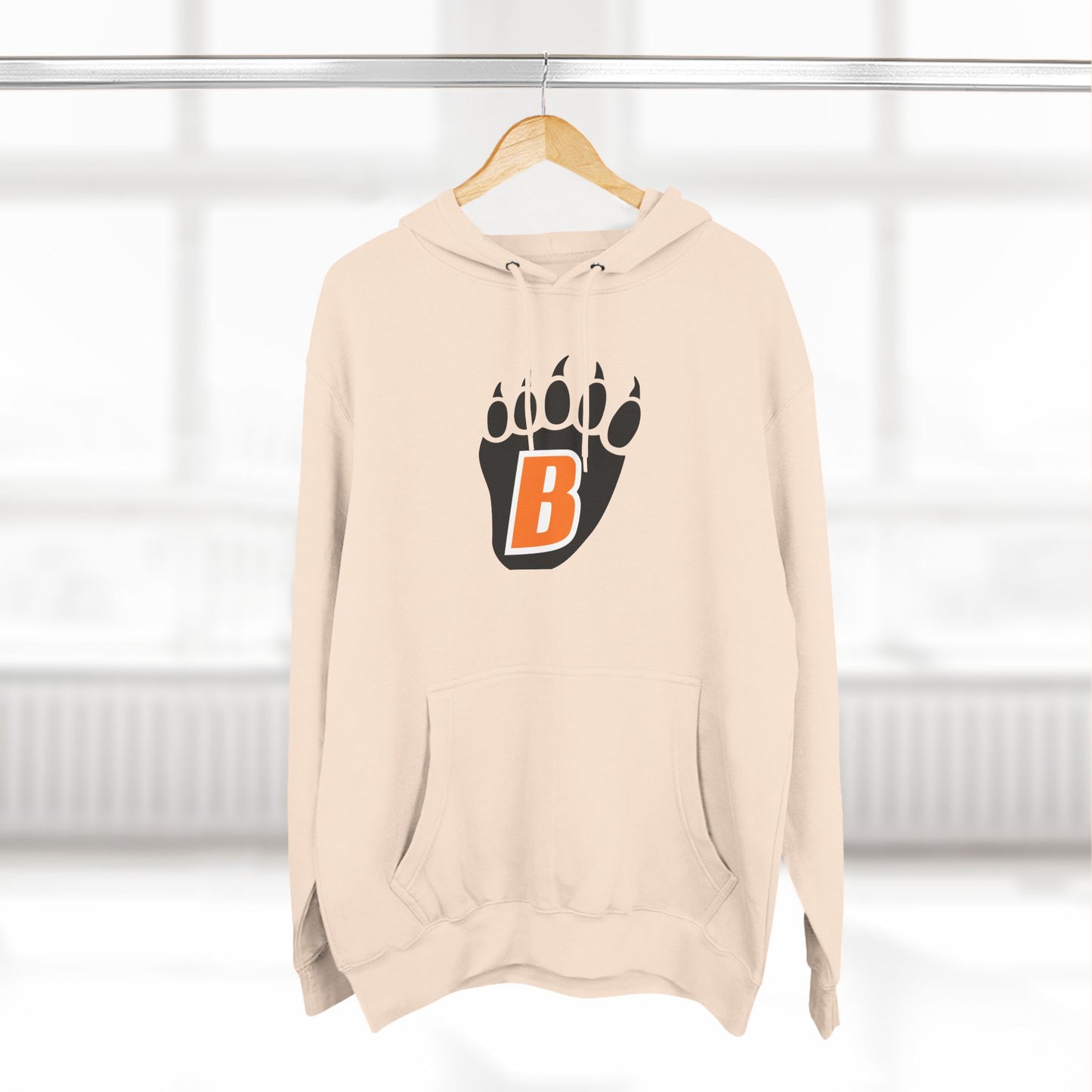 White Bear Lake Bears Three-Panel Fleece Hoodie