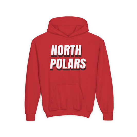 North Saint Paul Polars Youth Heavy Blend Hooded Sweatshirt
