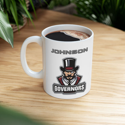 Saint Paul Johnson Governor's Fan Ceramic Mug - 11oz & 15oz
