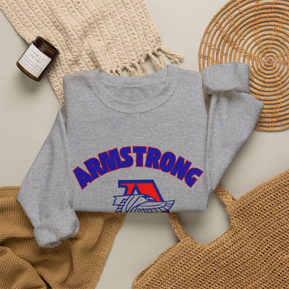 Robbinsdale Armstrong Crewneck Sweatshirt — School Logo Pullover