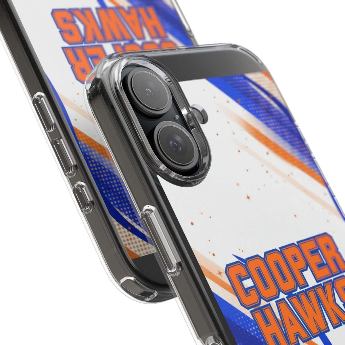 Robbinsdale Cooper Hawks Clear Phone Case - Stylish & Durable Protection