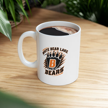 White Bear Bears Ceramic Mug