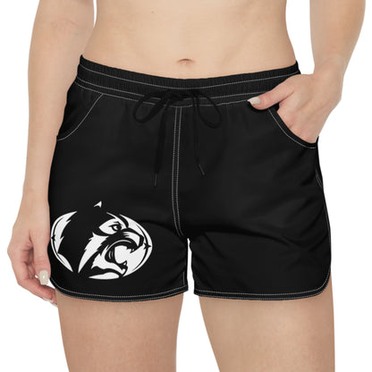 Roseville Raiders Women's Casual Black Shorts