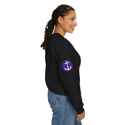 Minneapolis SW Lakers Crewneck Sweatshirt – Retro Purple Sports Pullover