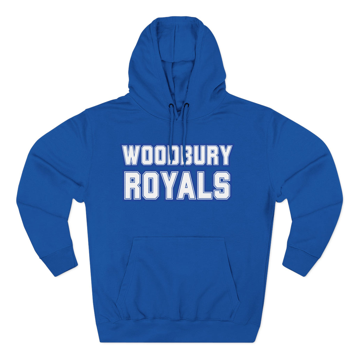 Woodbury Royals Hoodie - School Spirit Fleece Pullover with Lion Logo