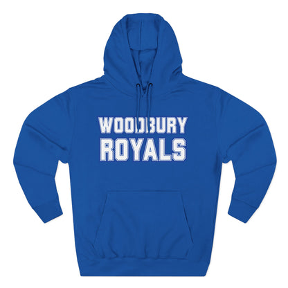 Woodbury Royals Hoodie - School Spirit Fleece Pullover with Lion Logo