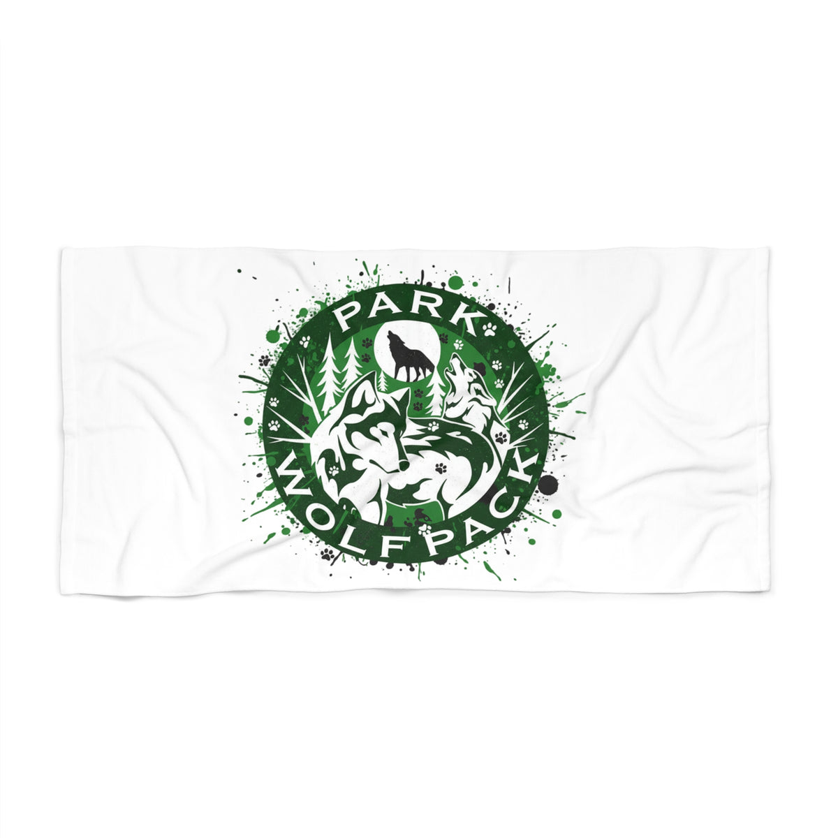 Park Wolfpack Beach Towel - Cozy & Stylish for Summer Days