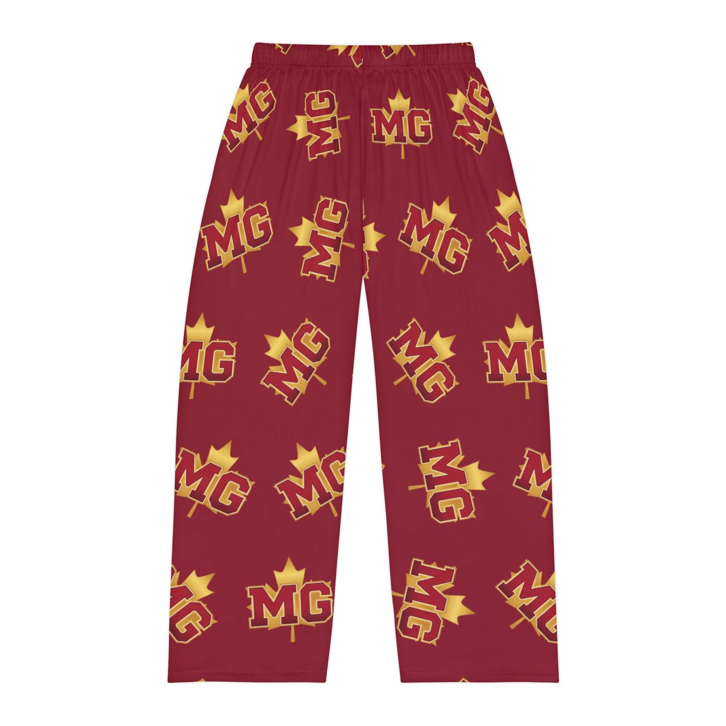 Maple Grove Crimson Men's Pajama Pants  - Comfortable Sleepwear for Relaxation and Lounging
