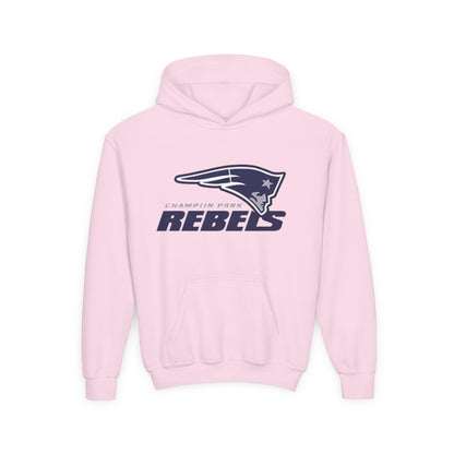 Champlin Park Rebels Youth Sporty Hoodie, Perfect for Casual Wear