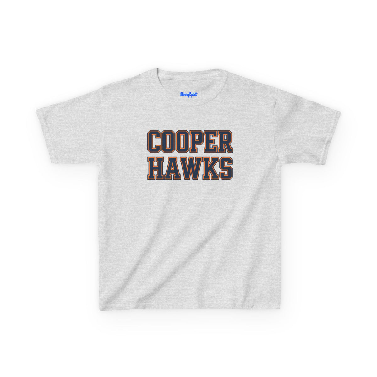 Cooper Hawks Kids T-Shirt — Youth School Spirit Tee with Cooper Hawks Logo