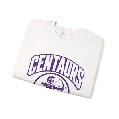 Brooklyn Center Centaurs White Logo Sweatshirt
