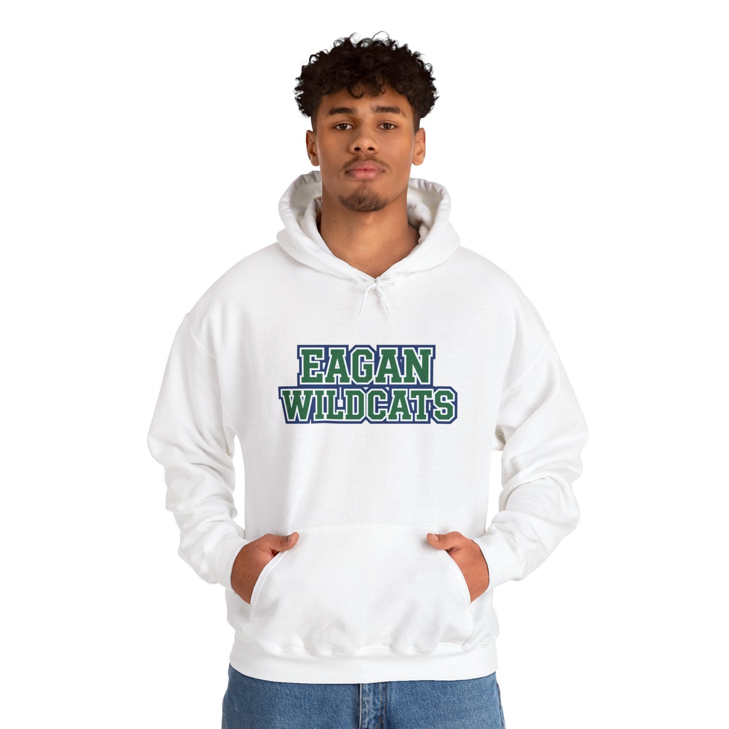 Eagan Wildcats Bold Logo Hoodie