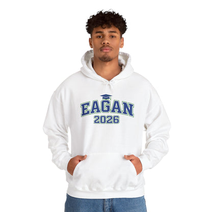 Copy of Mahtomedi Zephyrs Class of 2026 Block Hoodie