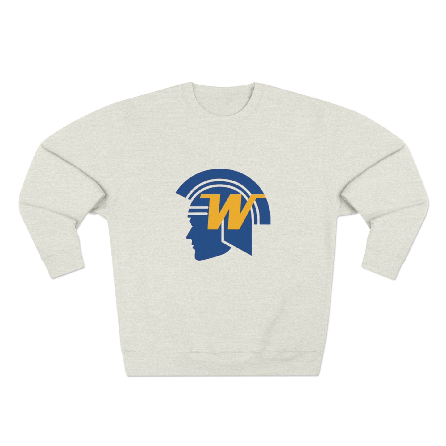 Unisex Crewneck Sweatshirt with Wayzata Trojans Design - Perfect for Sports Fans & Casual Wear