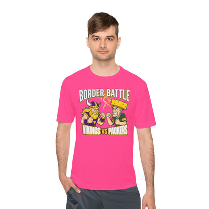Border Battle Vikings vs Packers Tee — "The Best Seat in the Game Is at the Bar" Sports Rivalry Shirt