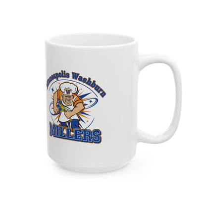 Minneapolis Washburn Millers Ceramic Mug, (11 oz, 15 oz)