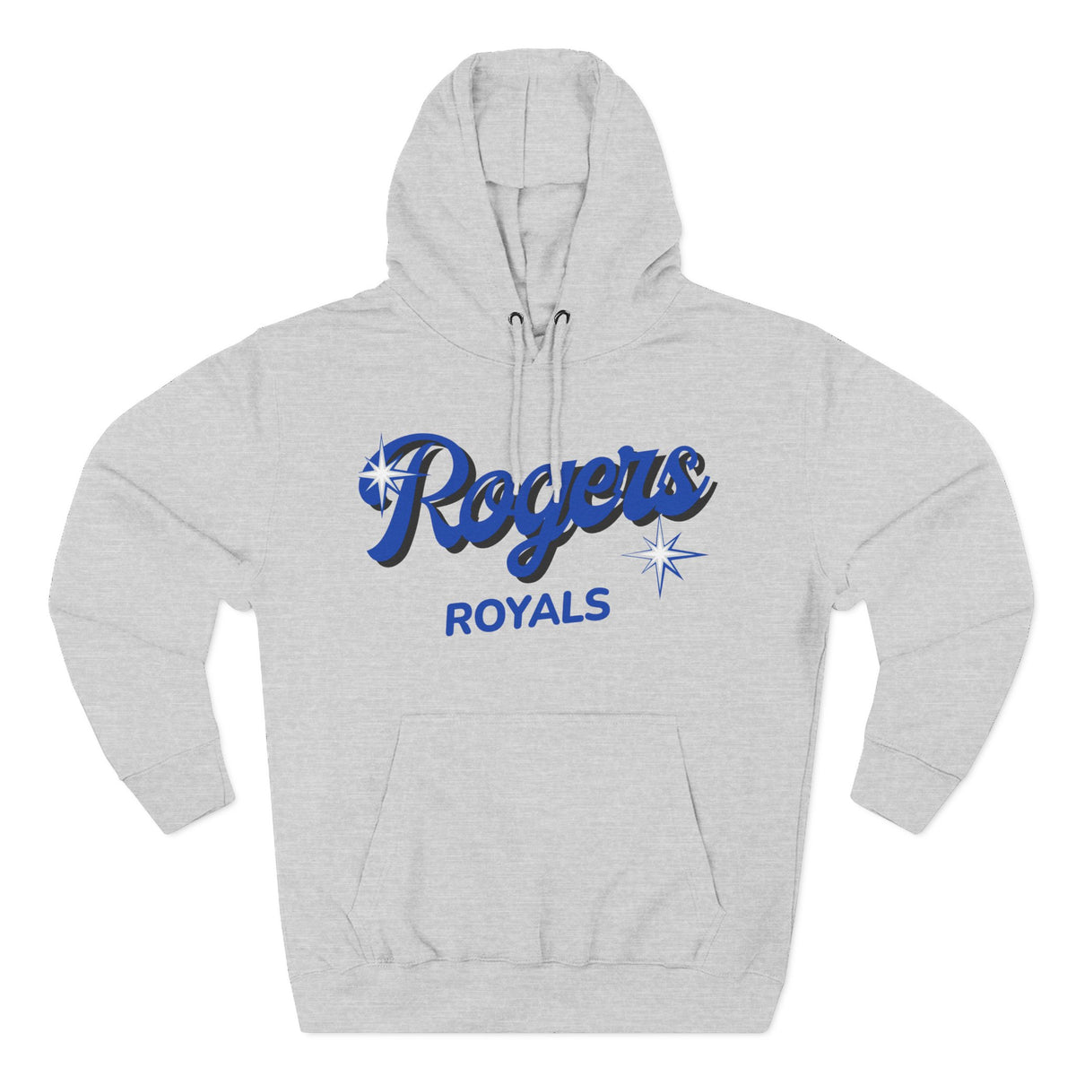 Rogers Royals Fleece Hoodie — Retro Script Logo Pullover