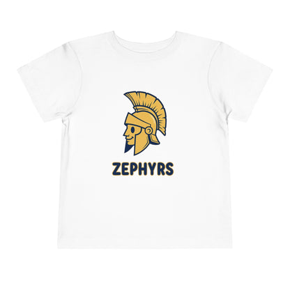 Mahtomedi Zephyrs Toddler Short Sleeve Tee - Cool T-Shirt for Young Fans