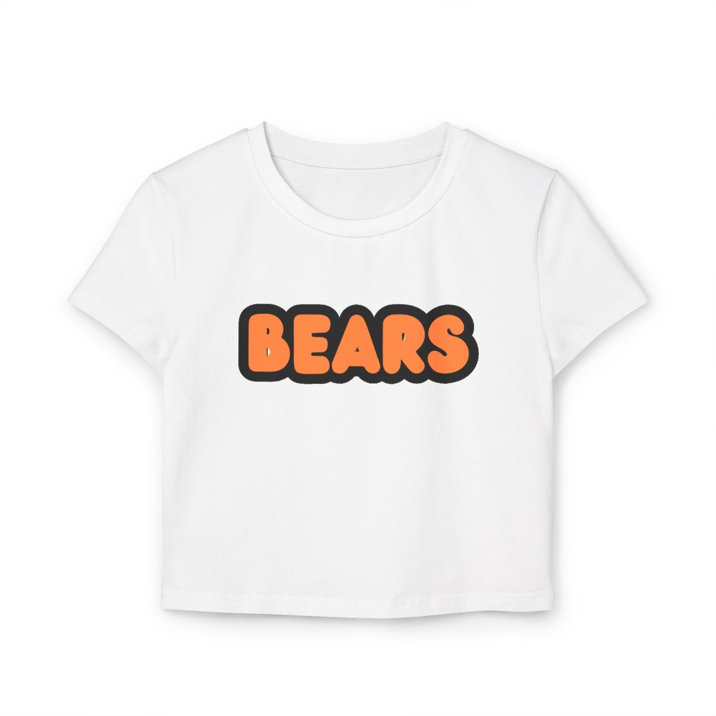 White Bear Lake Bears Women’s Baby Tee - Retro Graphic Top for Casual Vibes