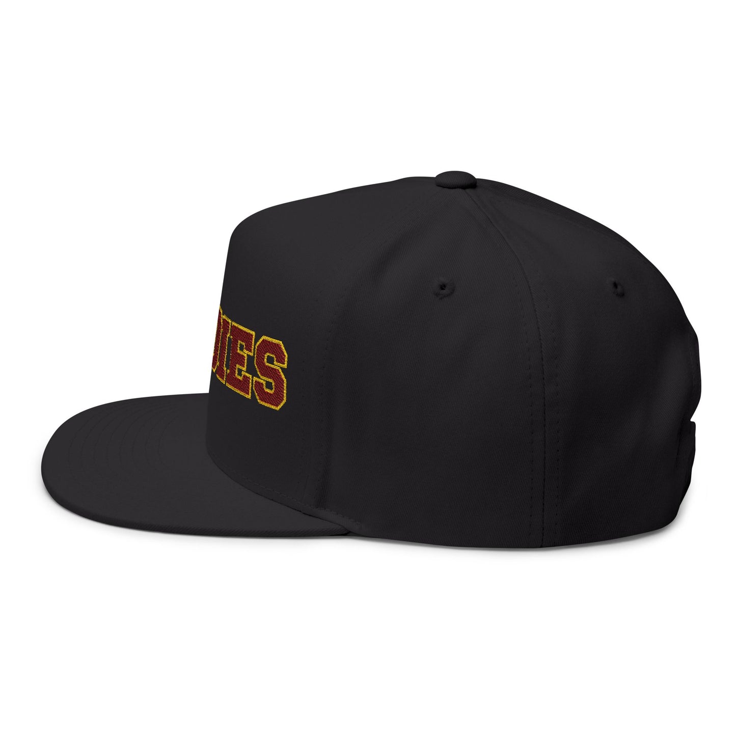 Minneapolis Roosevelt Teddies Embroidered Flat Bill Cap — School Spirit Snapback