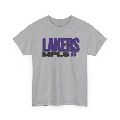 Minneapolis Southwest Lakers MPLS Graphic Tee - Purple & Black Fan Shirt