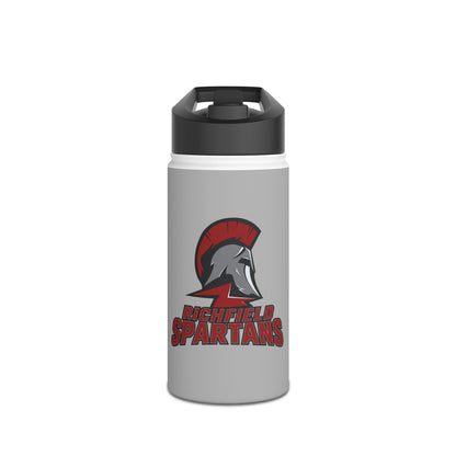 Richfield Spartans Stainless Steel Water Bottle, Motivational Hydration Bottle, Sports Water Bottle