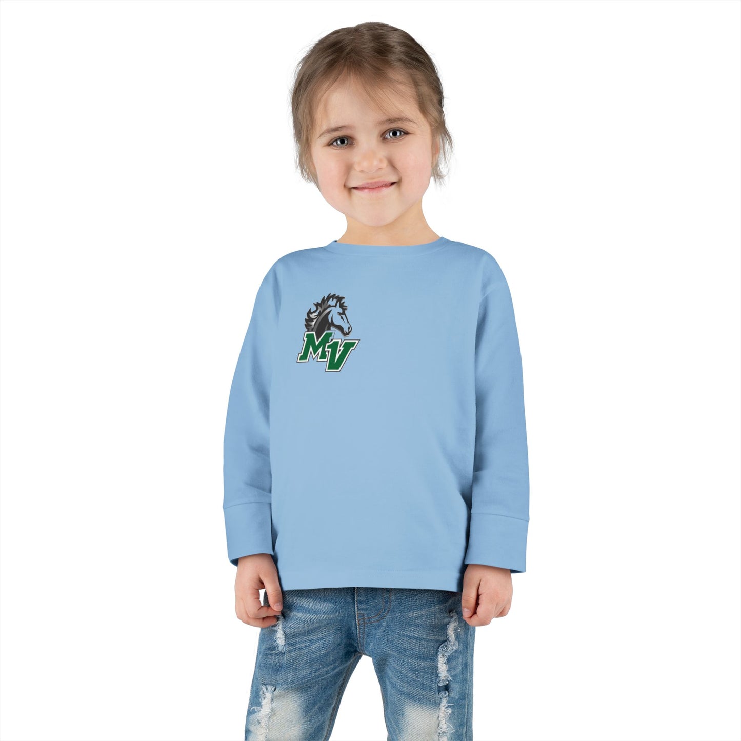 Mounds View Mustangs Toddler Long Sleeve T-Shirt