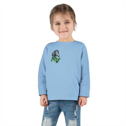 Mounds View Mustangs Toddler Long Sleeve T-Shirt