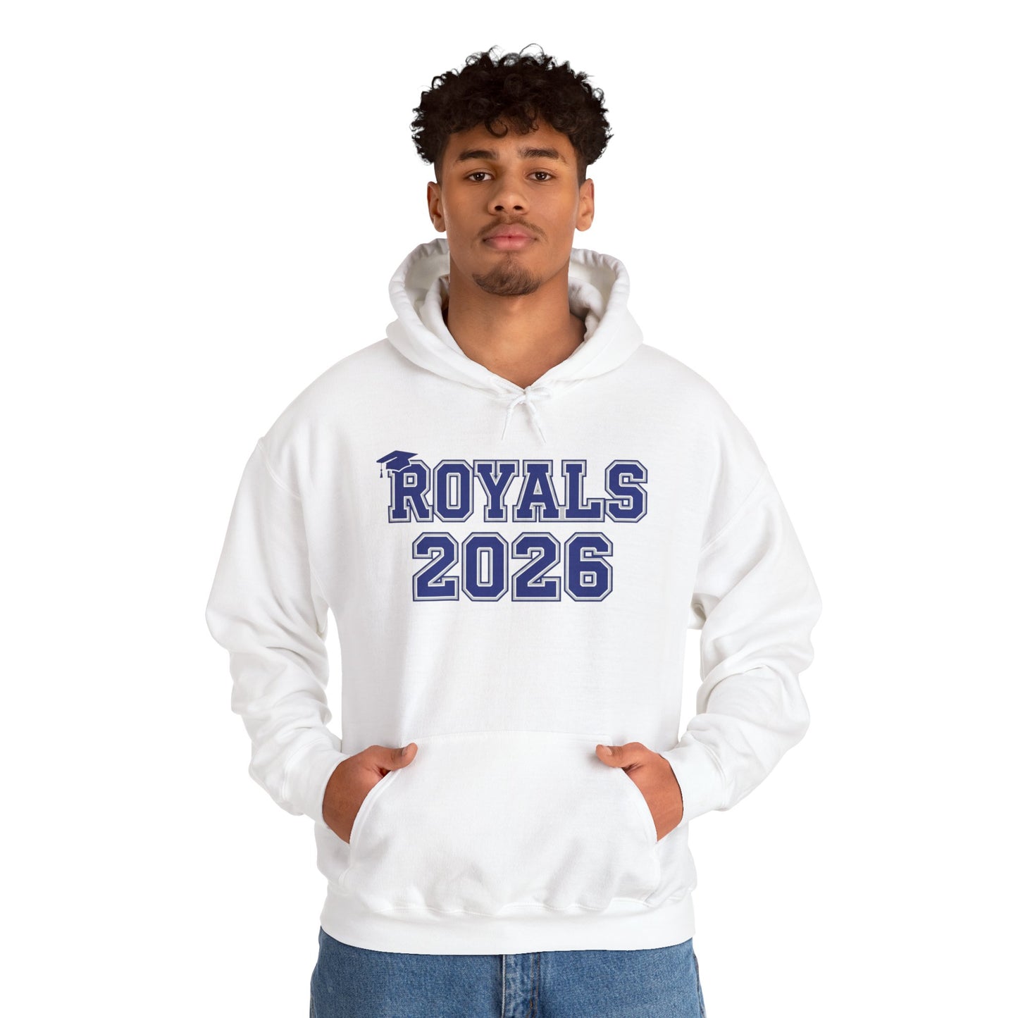 Hopkins Royals Class of 2026 Block Hoodie
