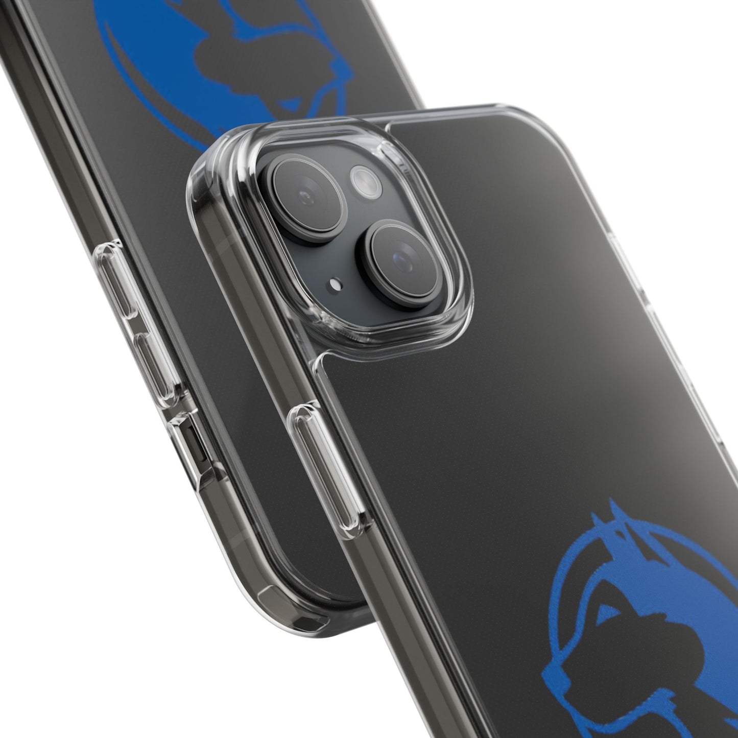 Saint Anthony Huskies Clear Phone Case