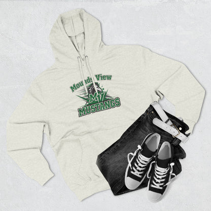 Mounds View Mustangs Three-Panel Fleece Hoodie