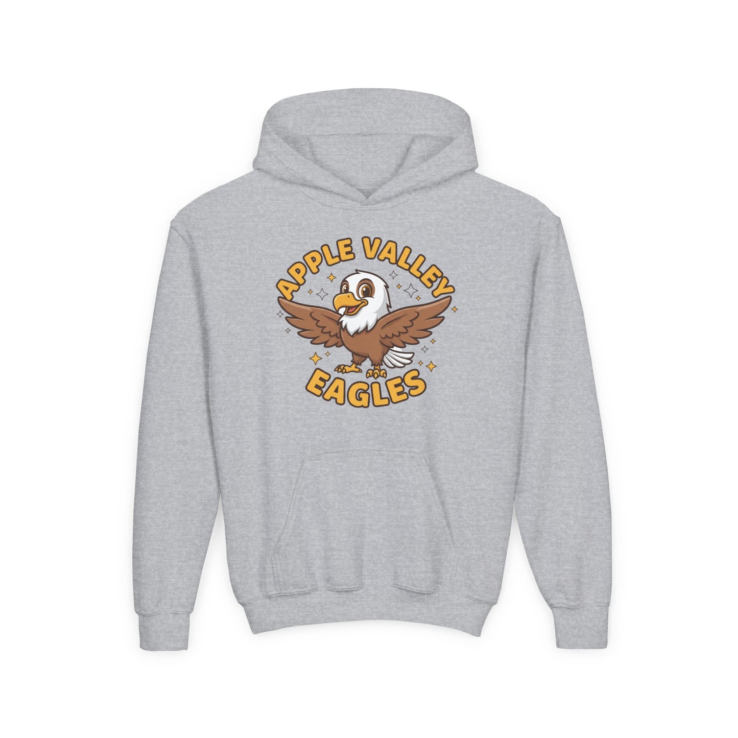 Apple Valley Eagles Youth Heavy Blend Hooded Sweatshirt