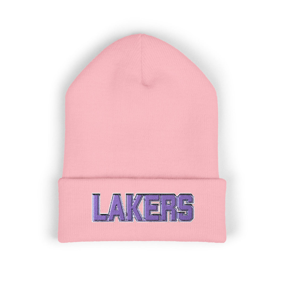 Minneapolis Southwest Lakers Classic Cuffed Beanie Hat - Varsity Text Logo