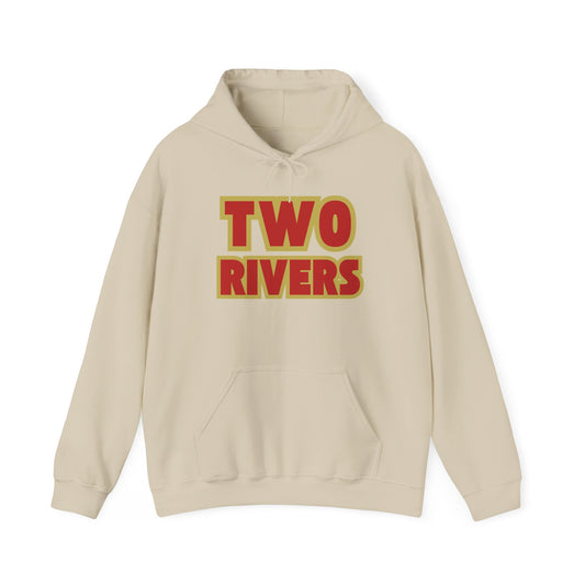 Two Rivers Warriors Unisex Heavy Blend™ Text Logo Hoodie