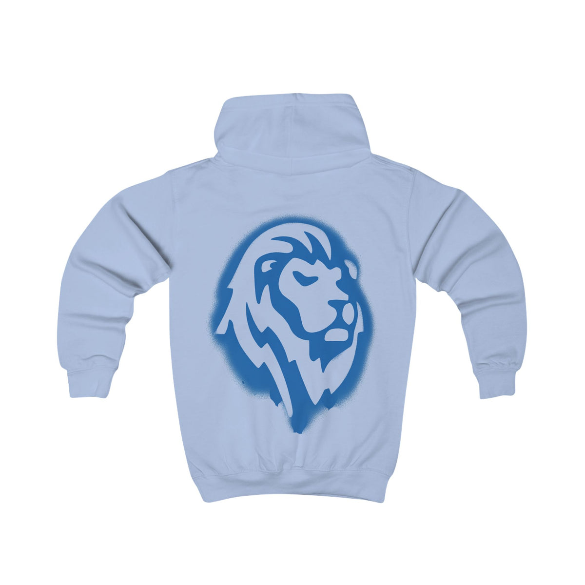 Woodbury Royals Kids Hoodie – Blue Lion School Spirit Design