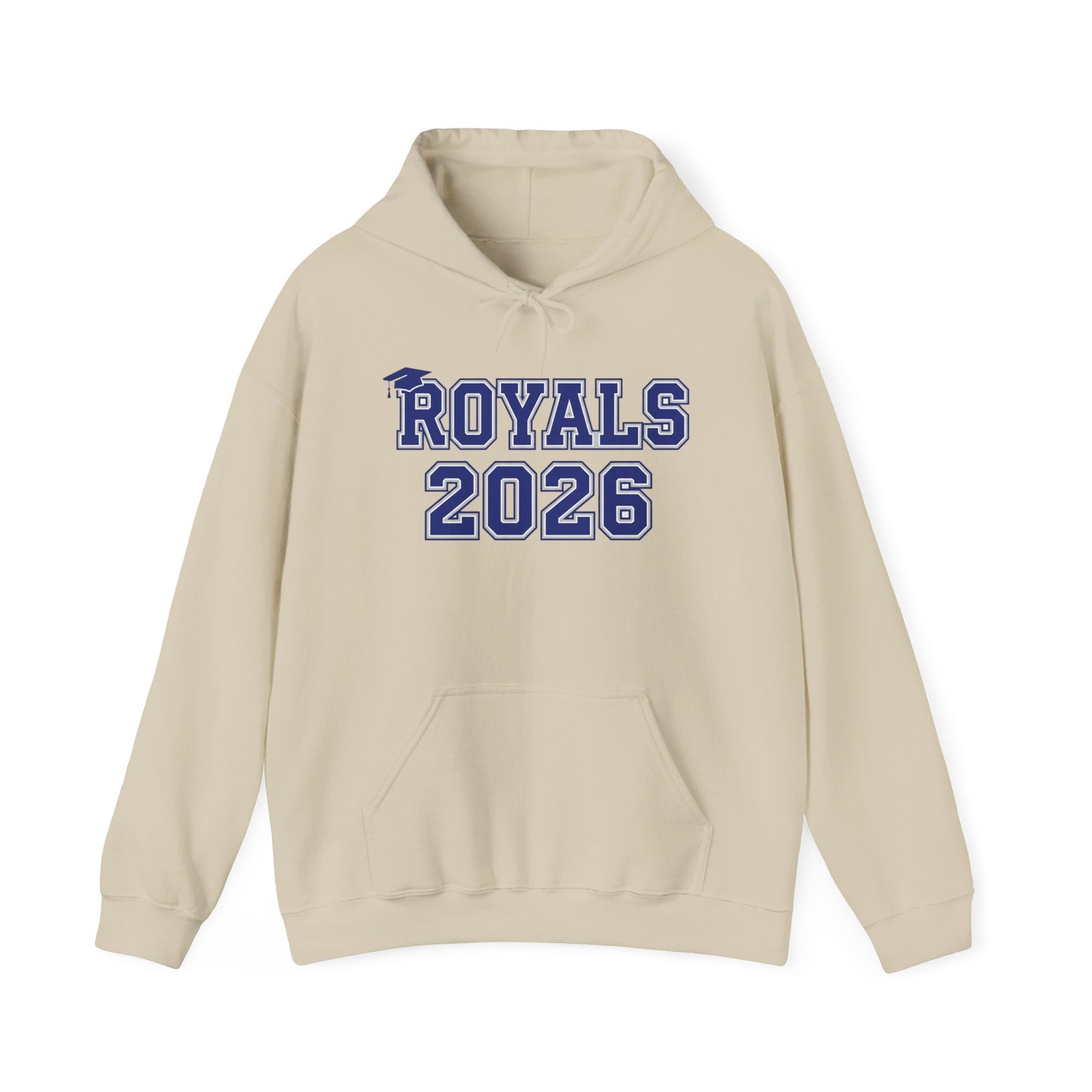 Woodbury Royals Class of 2026 Block Hoodie