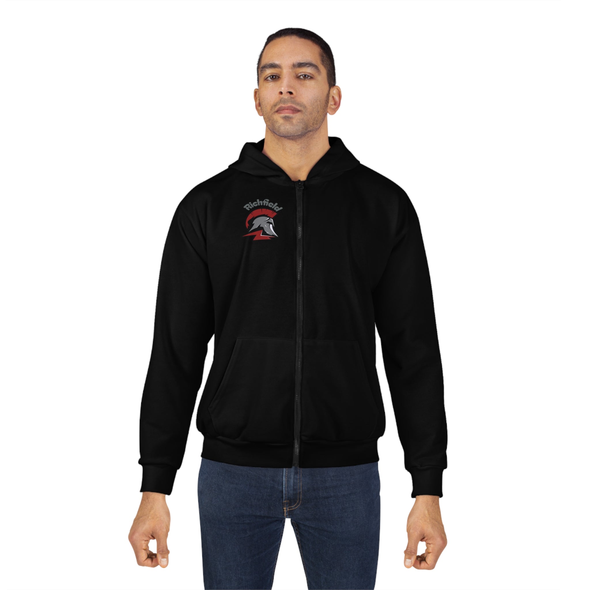 Richfield Spartans Unisex Zip Hoodie - Cozy Layer for All Occasions