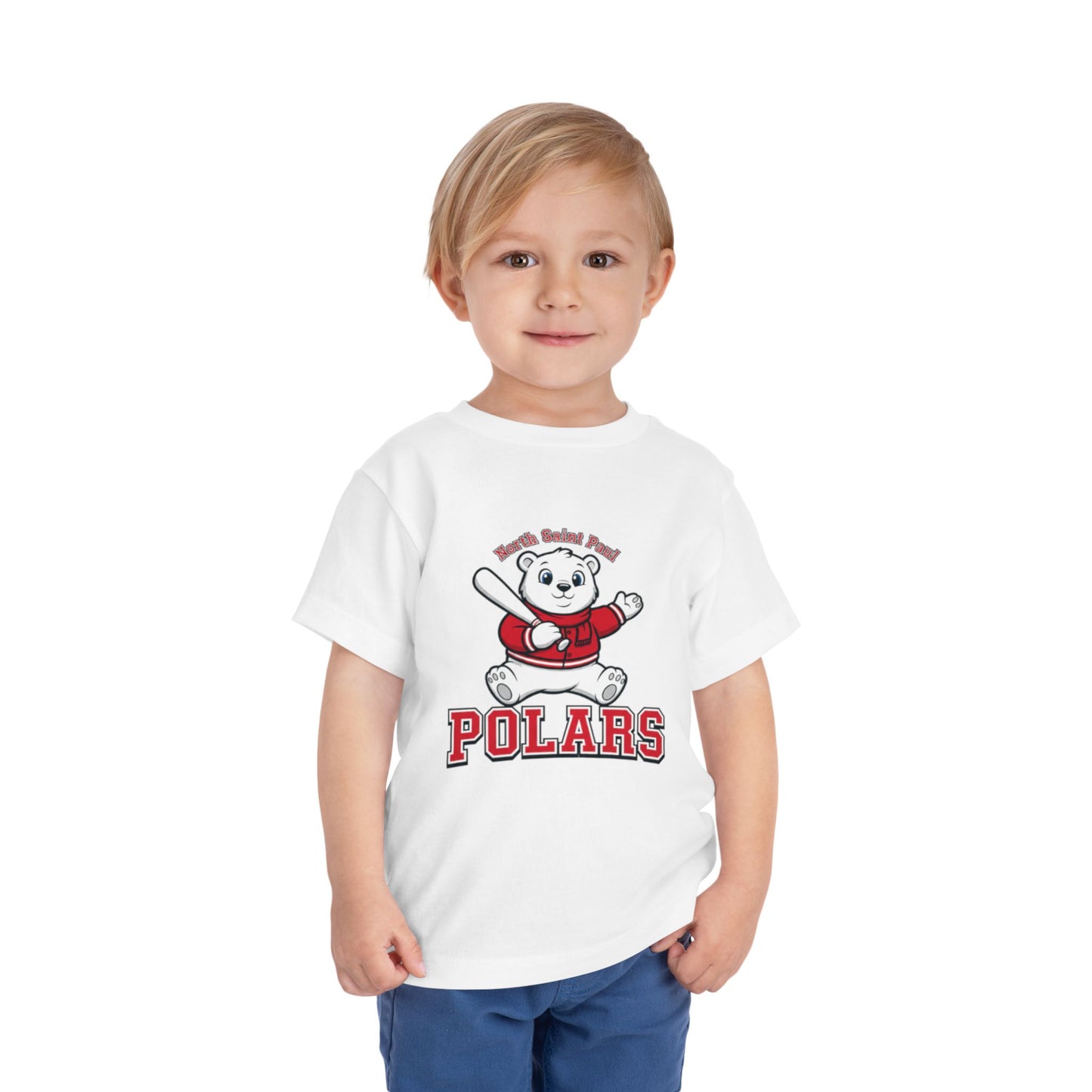 North Saint Paul Polars Playful Toddler Short Sleeve Tee