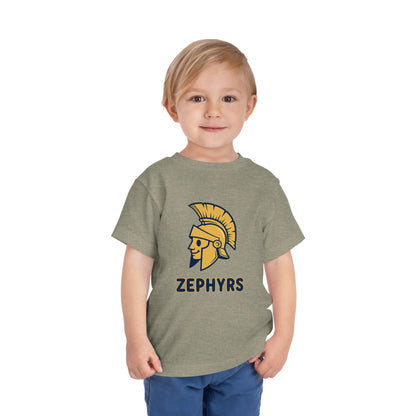 Mahtomedi Zephyrs Toddler Short Sleeve Tee - Cool T-Shirt for Young Fans