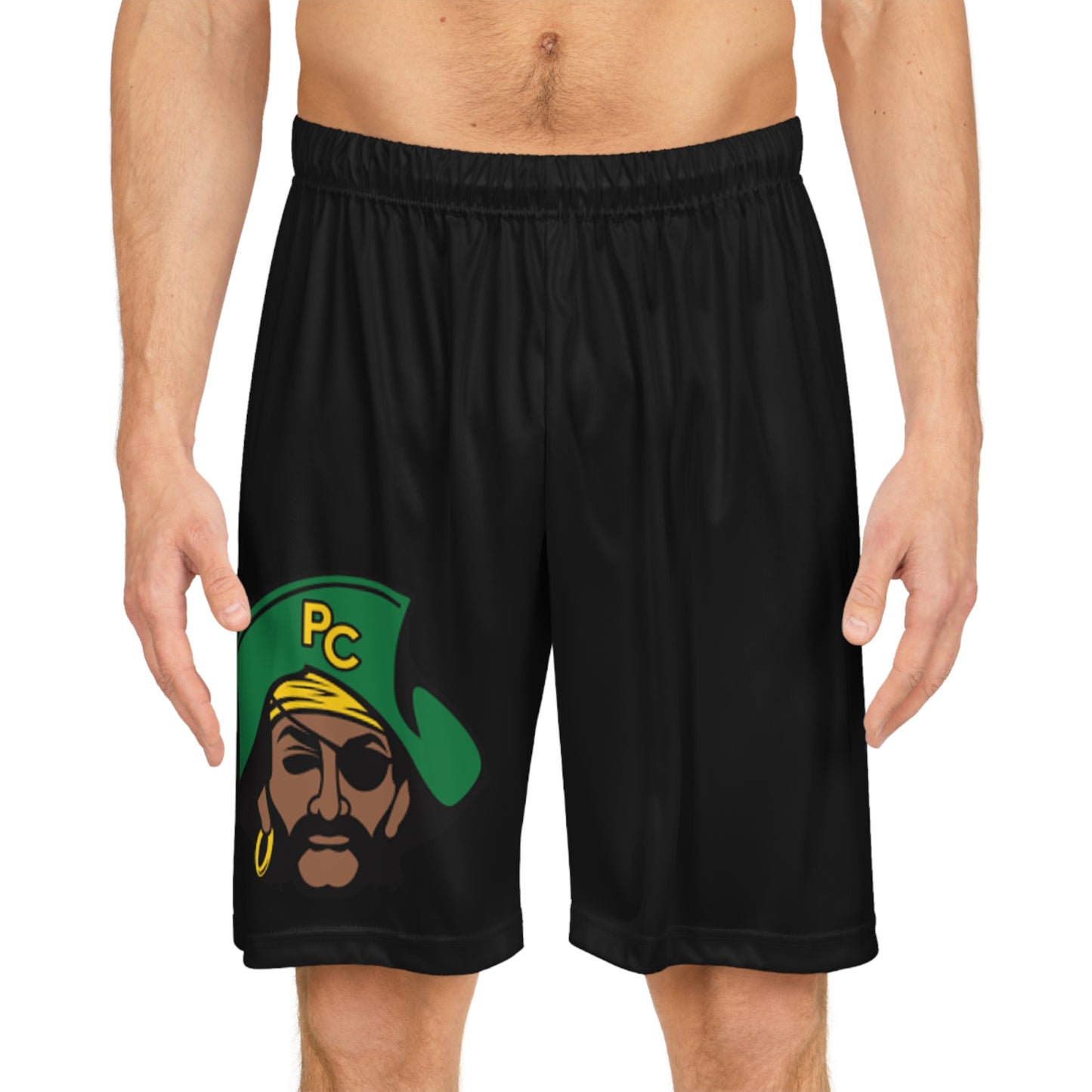 Park Center Pirates Black Basketball Shorts - Perfect for Sports & Casual Wear