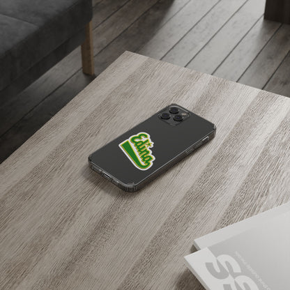 Custom Clear Phone Case with Edina Design - Stylish Protection for Your Smartphone