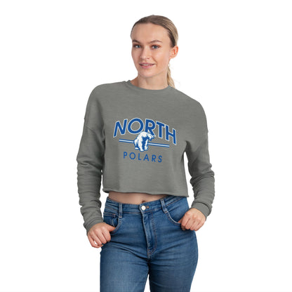 Minneapolis North Polars Women's Cropped Sweatshirt - Trendy & Stylish