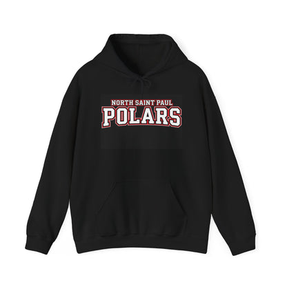 North Saint Paul Polars Black Block Hoodie