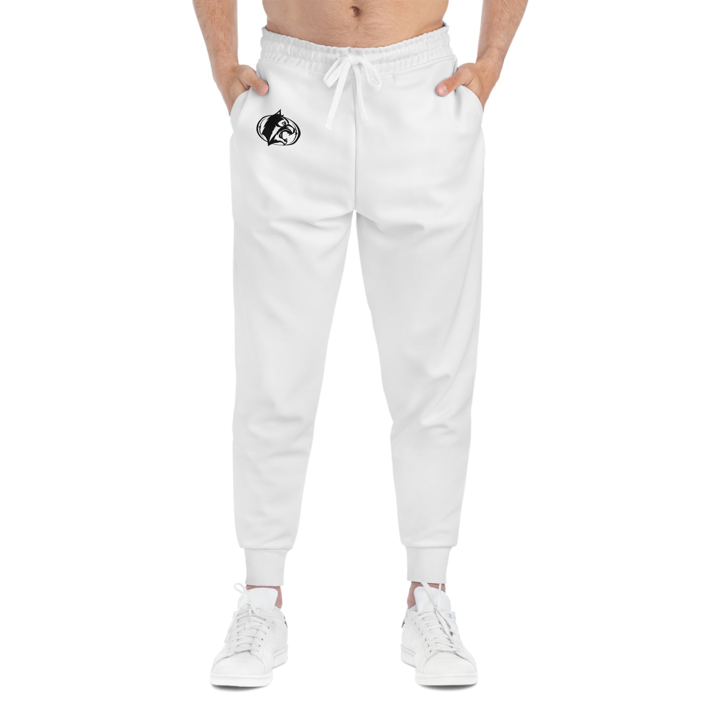 Roseville Raiders White Athletic Joggers