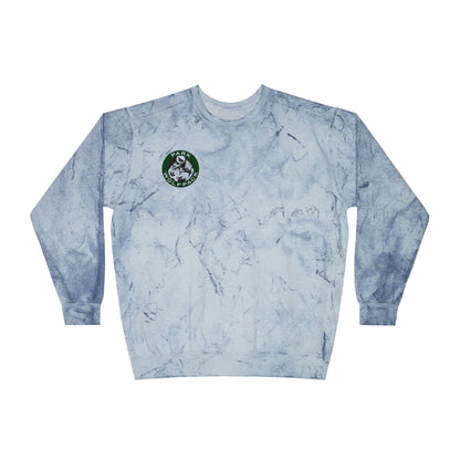 Park Wolfpack Unisex Color Blast Sweatshirt - Stylish & Cozy Marble Design for Casual Comfort